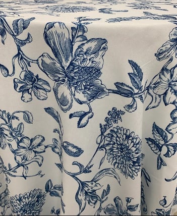 Alejandra Azul null tablecloth linen rental